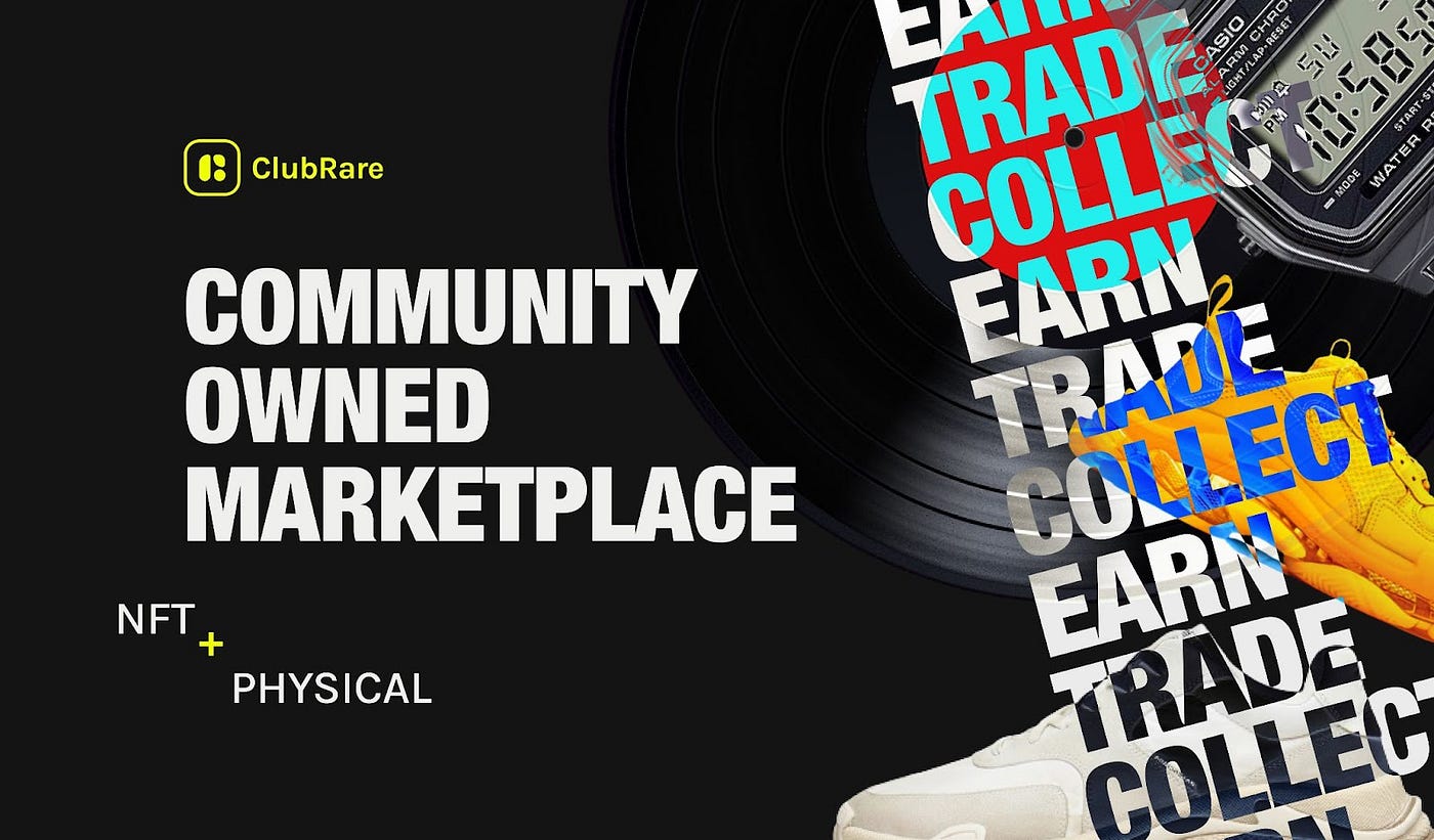 ClubRare, NFT Marketplace for IRL Collectibles, Launches Airdrop for