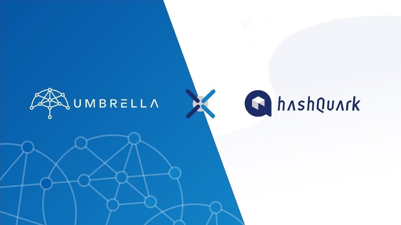 Umbrella Network Announces Partnership with HashQuark by Umbrella
