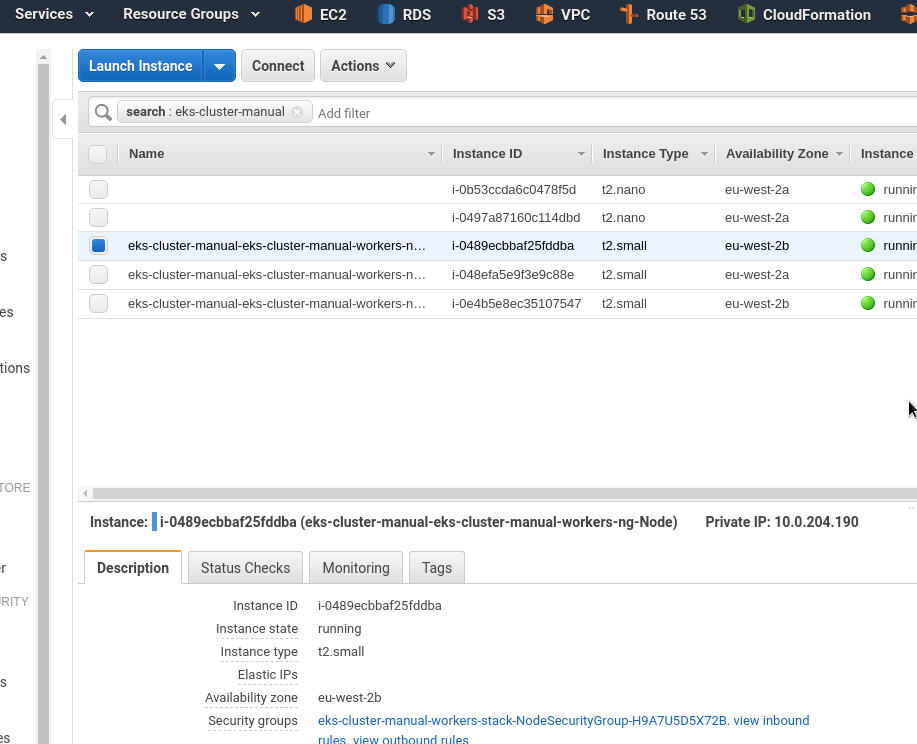 part 3 — AWS EKS overview and manual EKS cluster set up