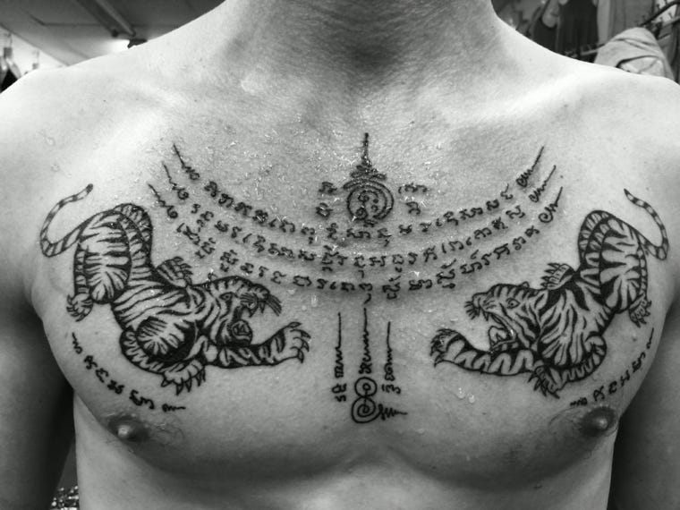 Tatuagens Tailandesas 24 Desenhos Tradicionais Mágicos | By Tatuagens Hd | Medium 570_x_760_jpg