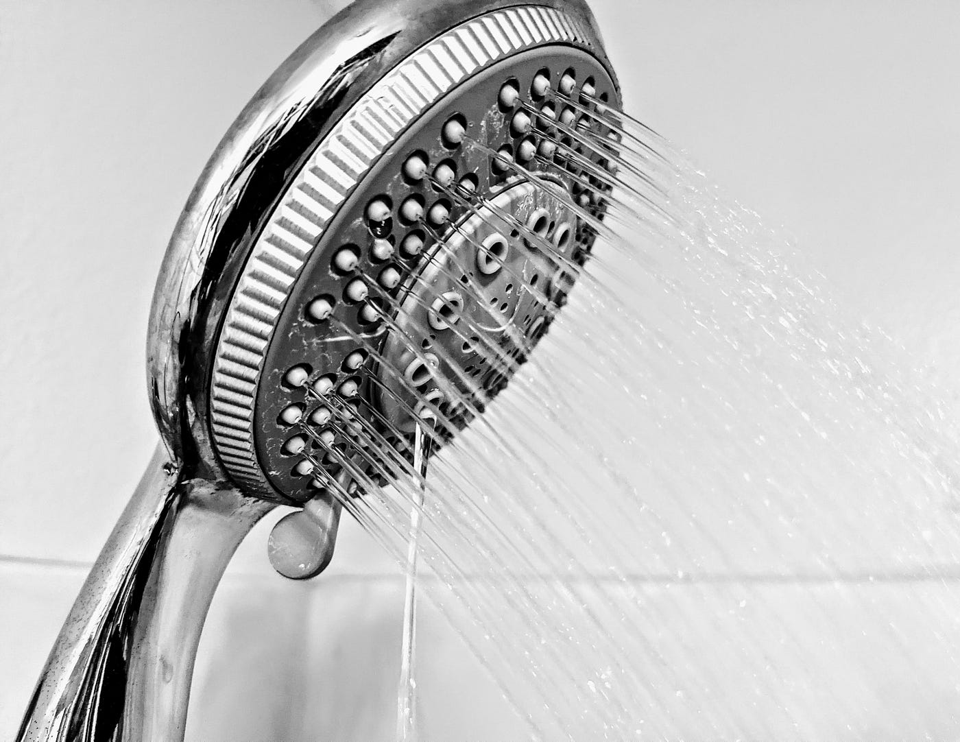 A chance of showers.. The idea of taking a shower while still… by A Call to Broken Arms Medium