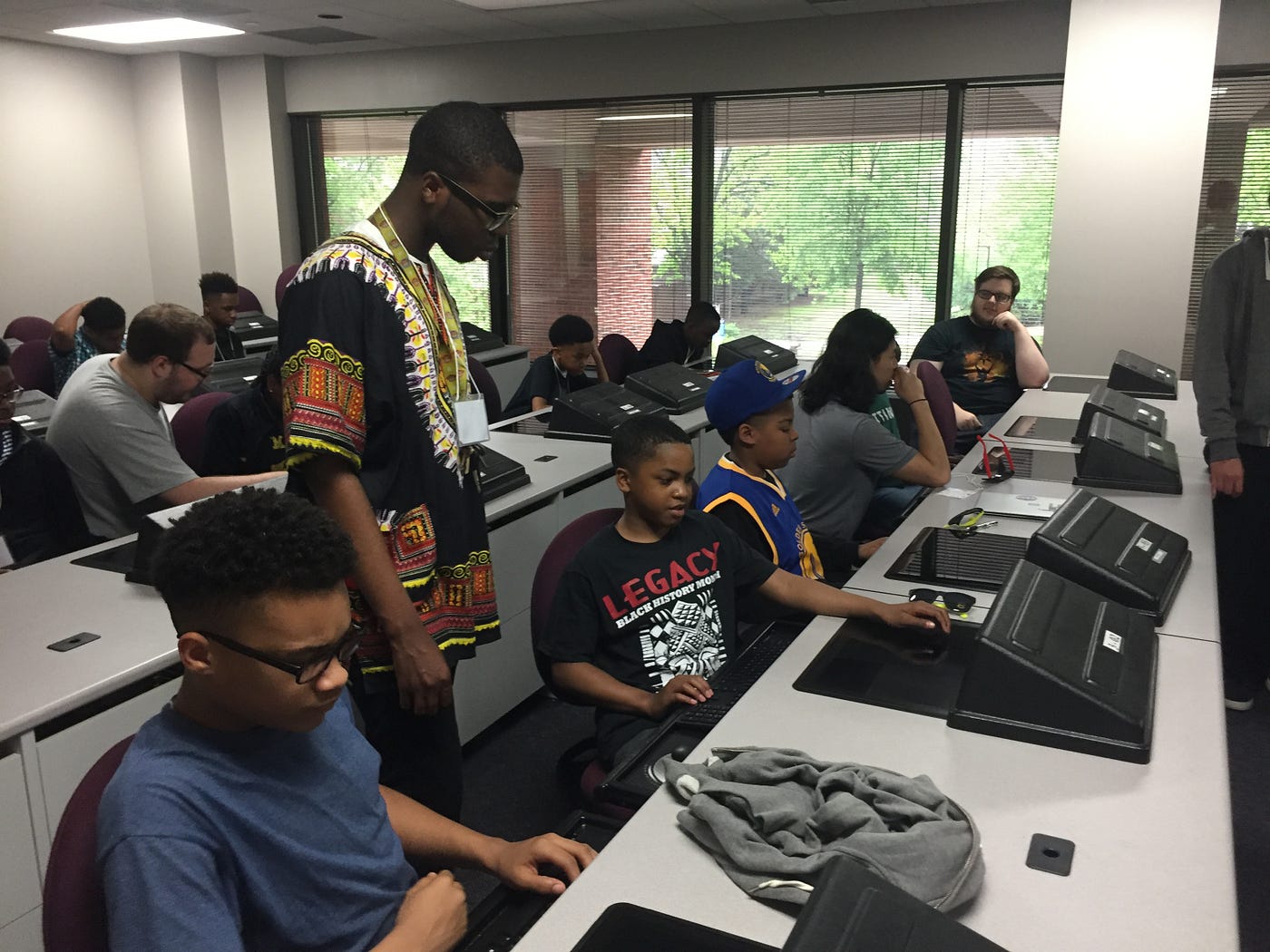 Trek 3 Cybersecurity Day. Stand up Orange Mound and Binghampton! by