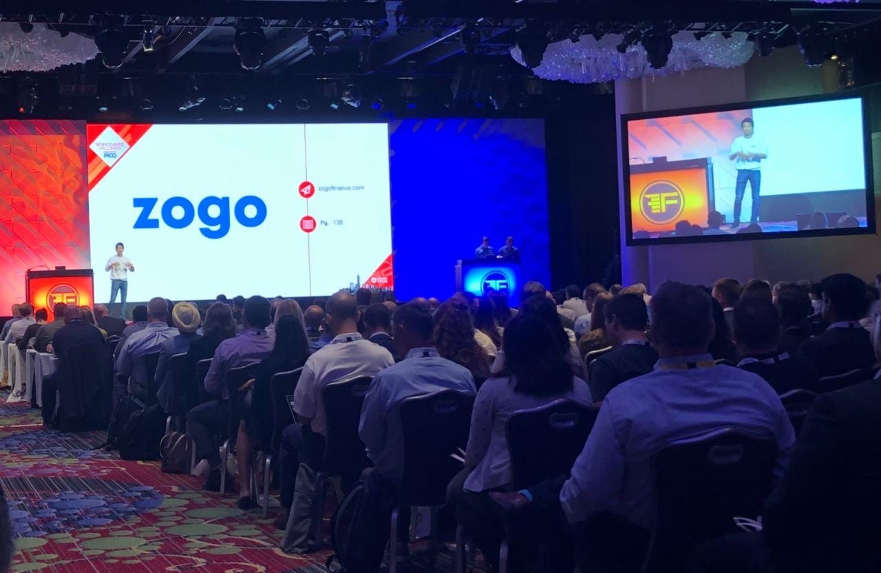 Zogo won “Best of Show” at FinovateFall 2019 by Zogo Marketing Medium