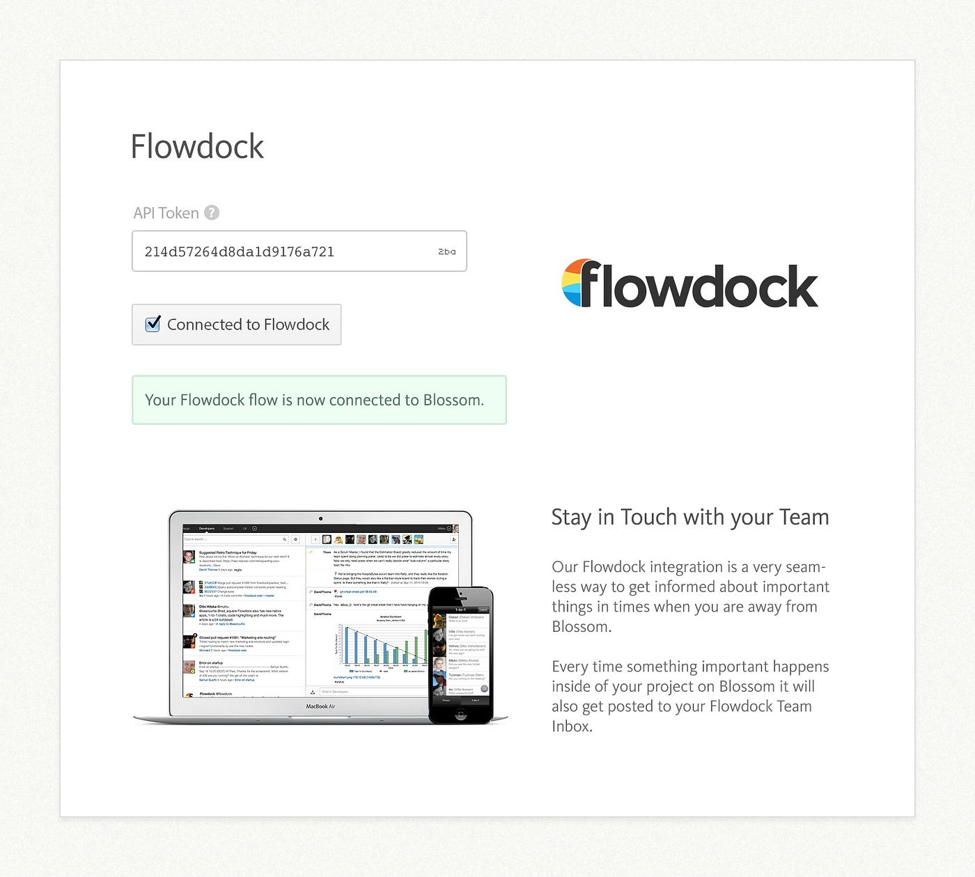 Blossom Flowdock. Agile Project Management meets Group… by Thomas