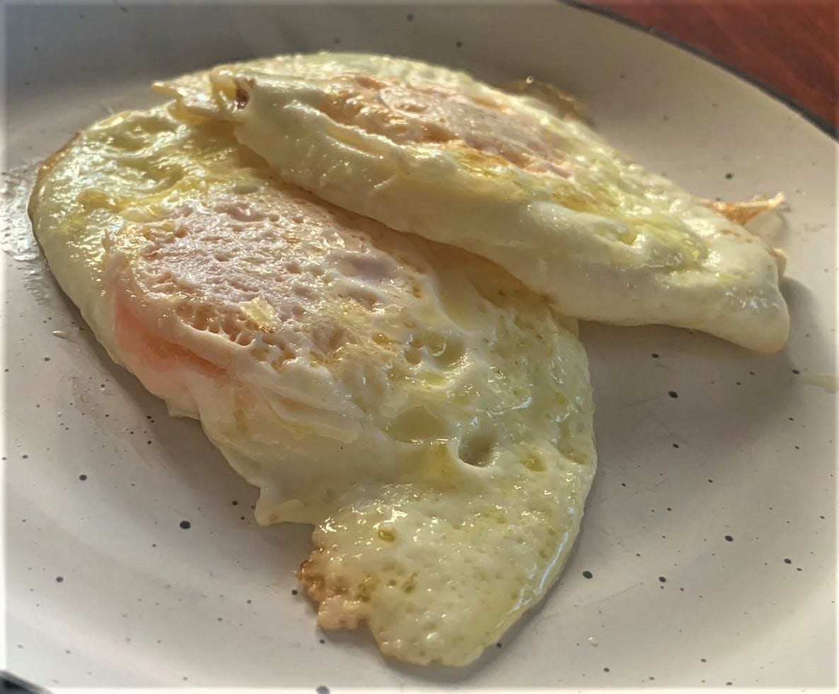 Over Easy Fried Eggs Recipe. When you want runny yolks, but also… by