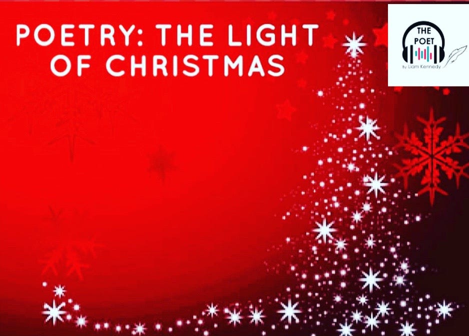 Poetry The Light of Christmas by Liam Many, the stars at night have