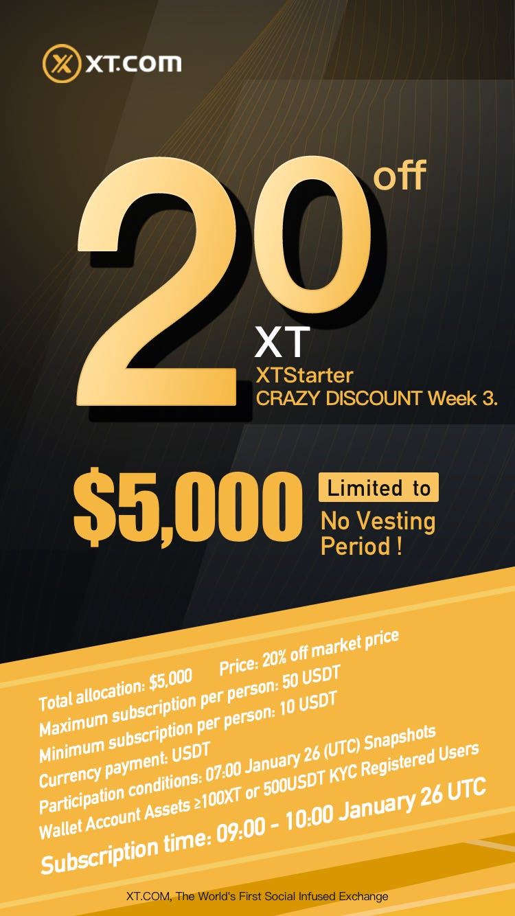 XT Will Launch “XT Token Subscription” by Medium