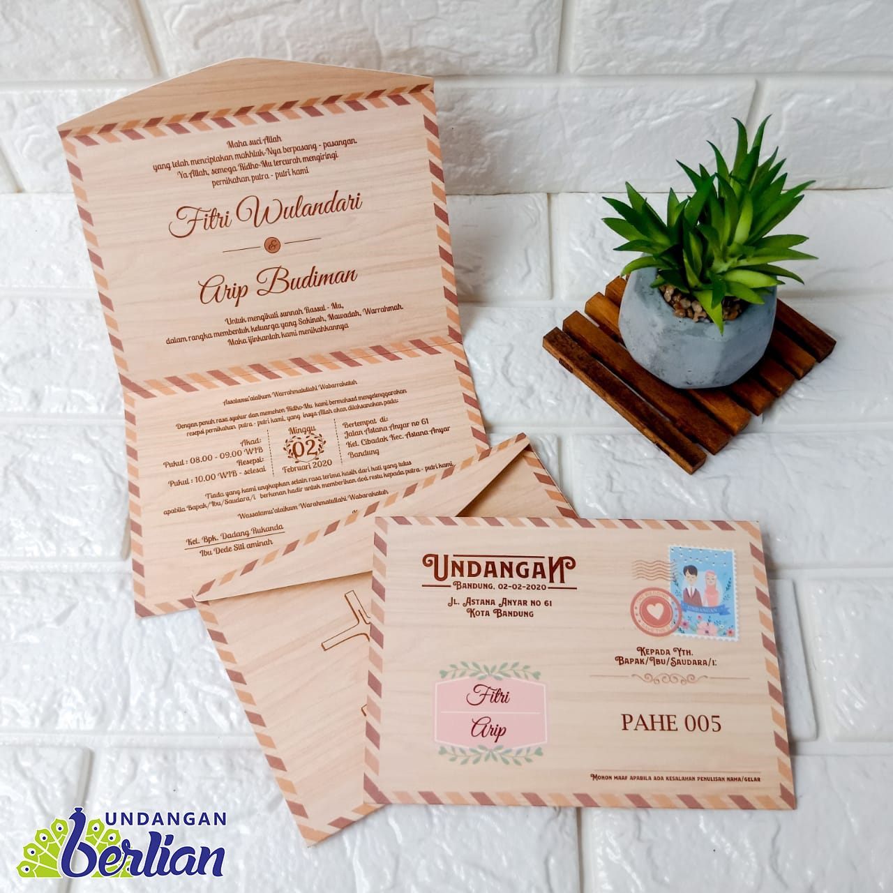 Kartu Undangan Berlian Serba Serbi Undangan