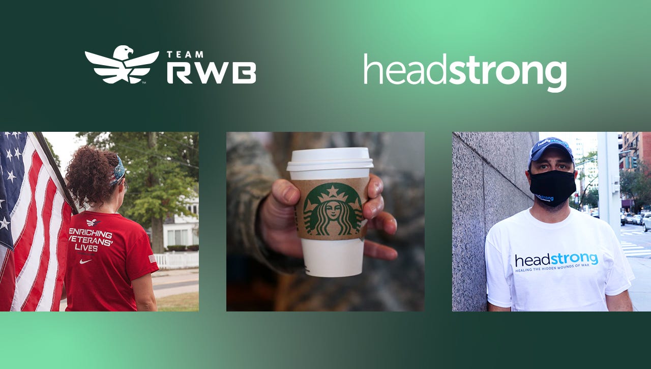 veterans day 2023 starbucks Starbucks x Headstrong Veterans Day Partnership by Headstrong Project