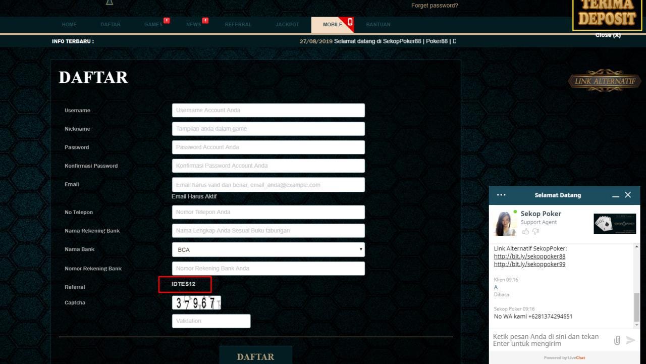 cara untuk mendapatkan bonus referral | by Sekop poker | Medium