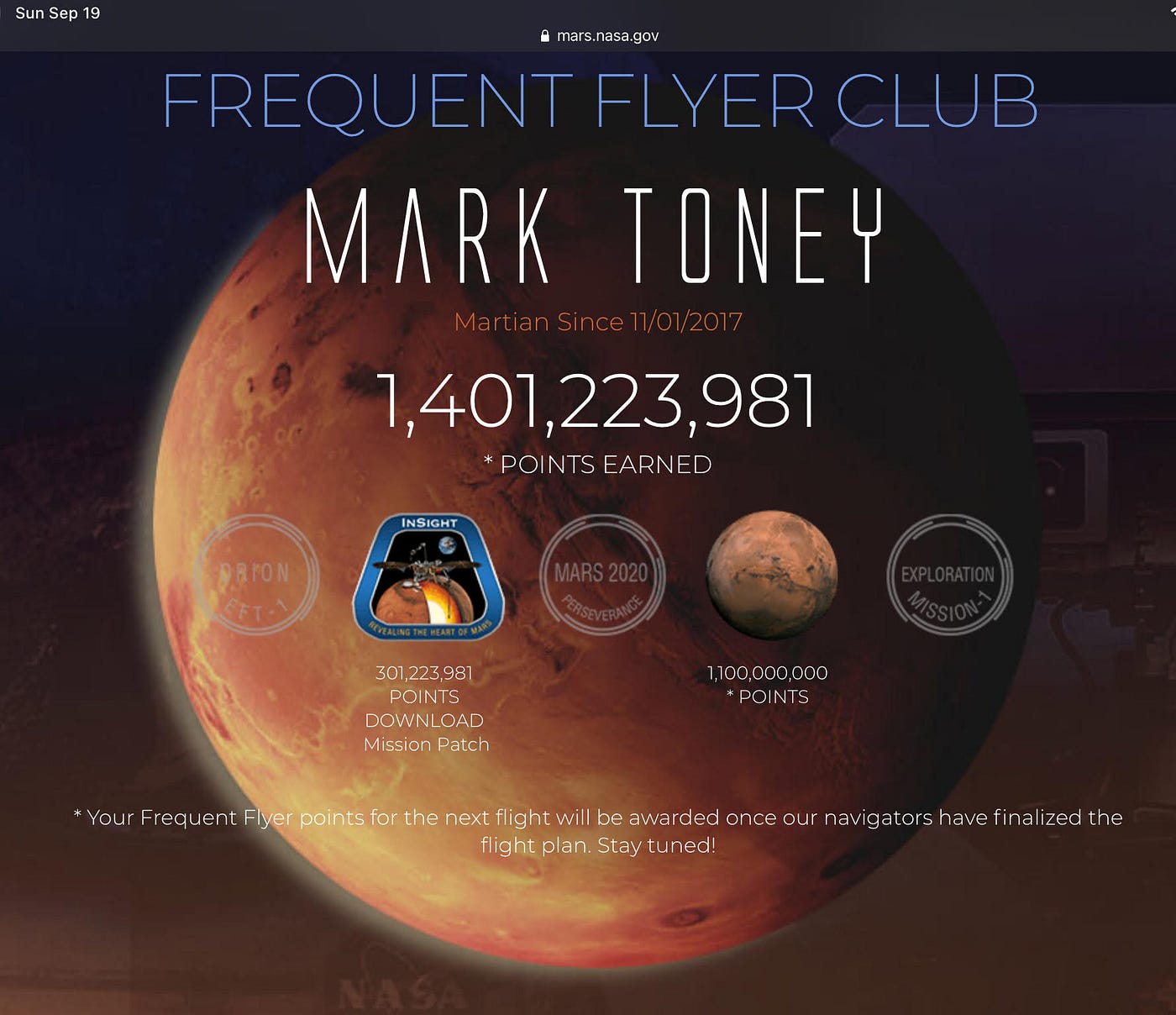 My Name is Etched on a Microchip on Mars by Mark Toney Sep, 2021