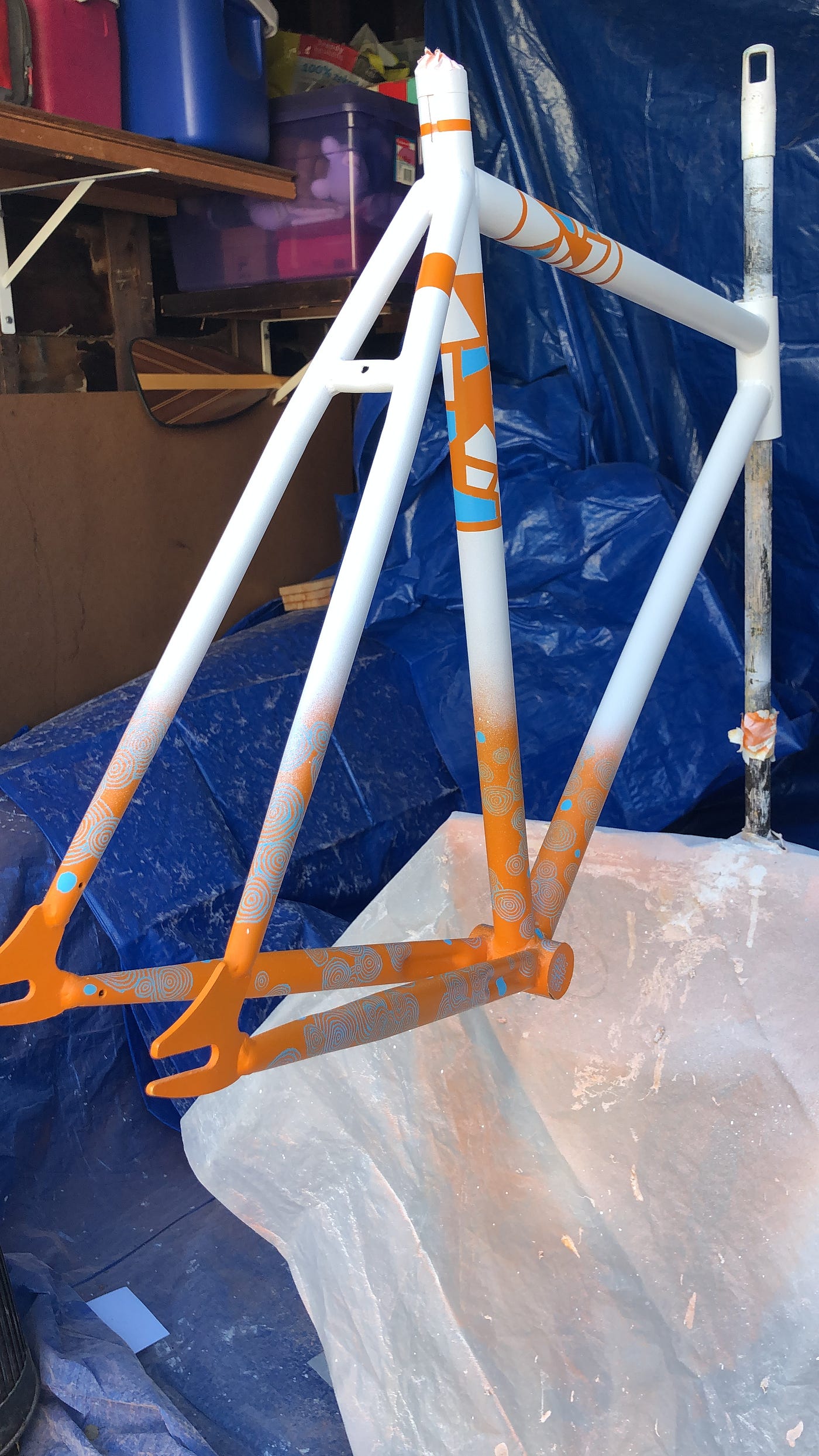 Old frame new paint, who dis?. Lessons learned from painting a bike… by Raoul Koopman Medium