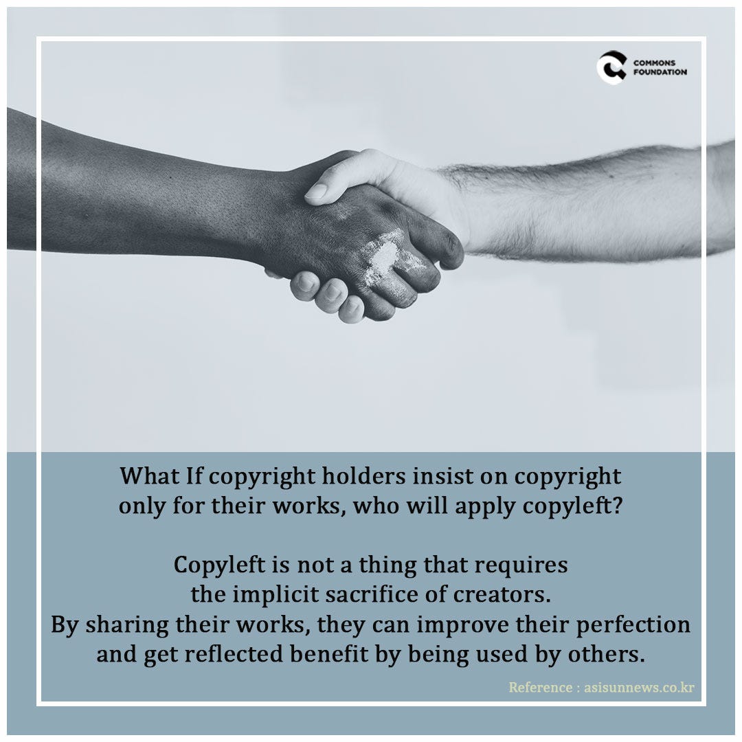 Copyleft and Copyright. Modern society has excellent value in… by