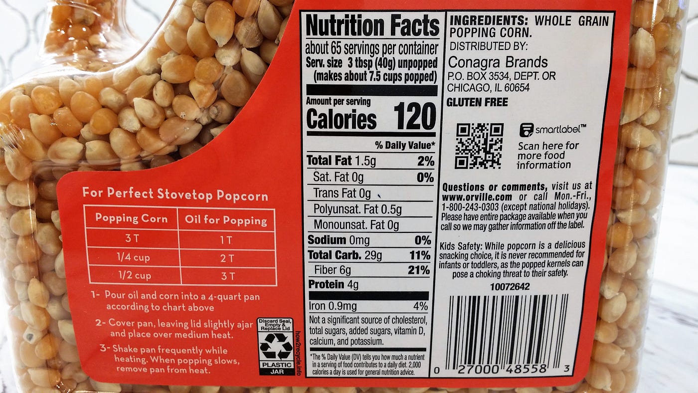 Popcorn+paper bag+microwave = healthy snack by Cathy Dyer Medium