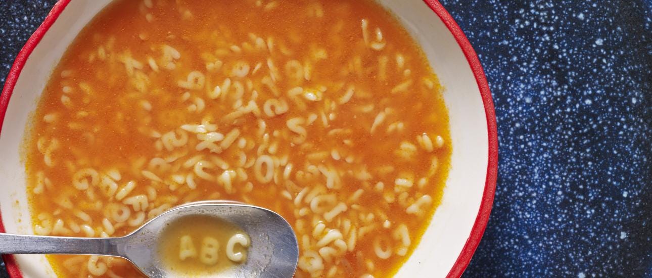 Alphabet Soup №1. The English Language Is A Soup Of… | By Alexandre J. Wynne | Medium