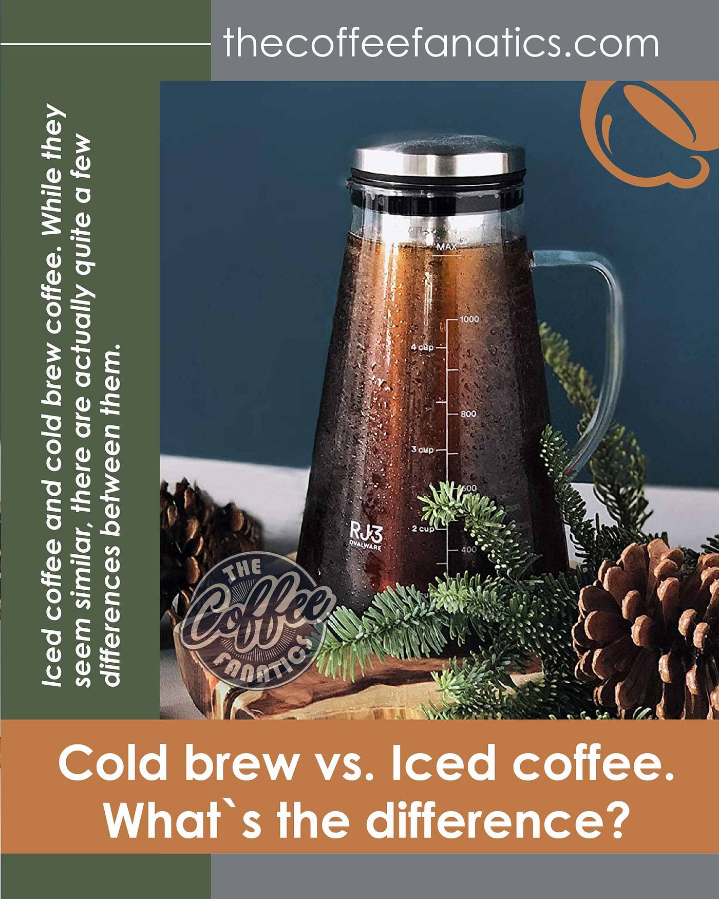 Coldbrew or iced coffee? How much caffeine and which healthier? Best