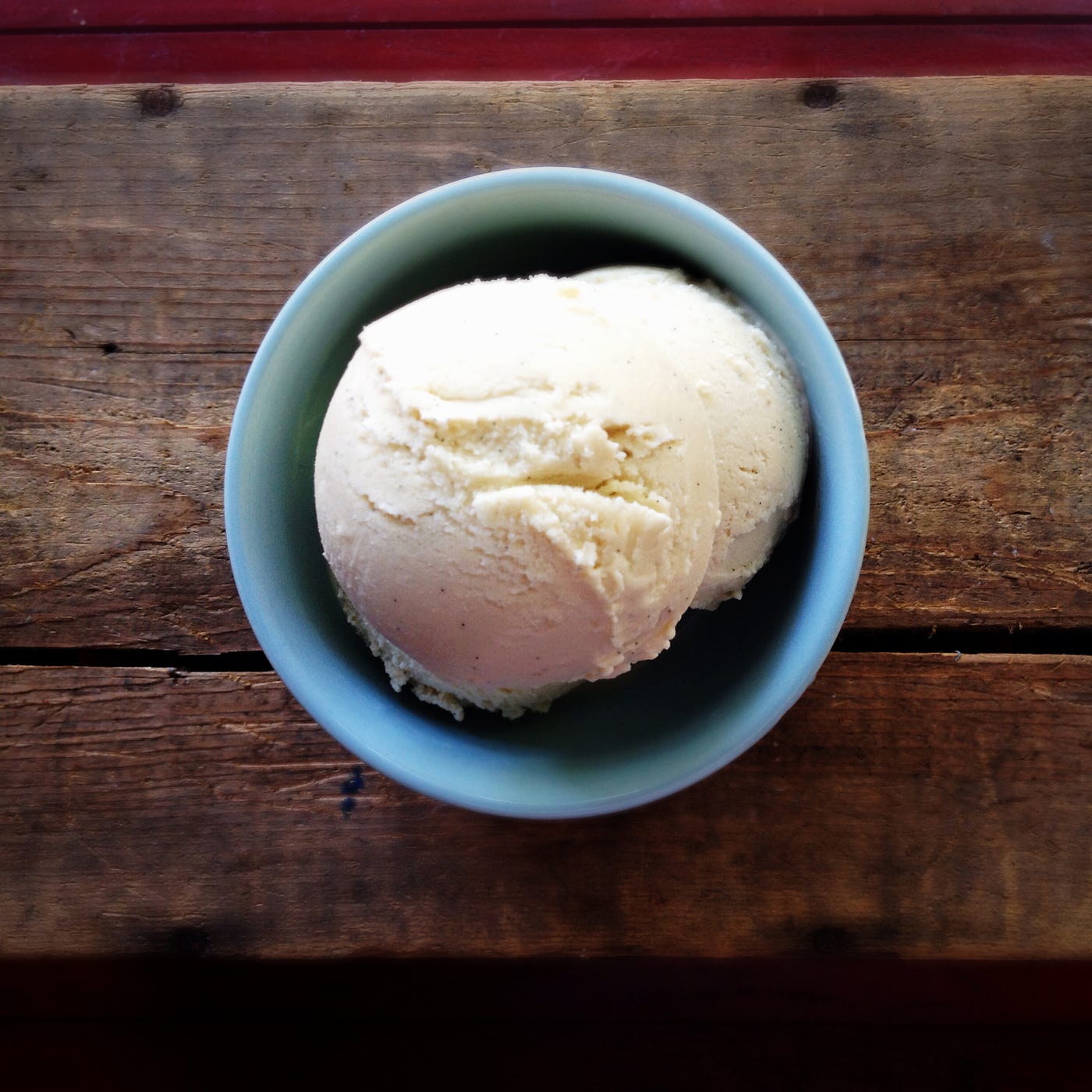 Delicious Dairy Free Low Sugar Vanilla Bean Ice Cream (and why rock