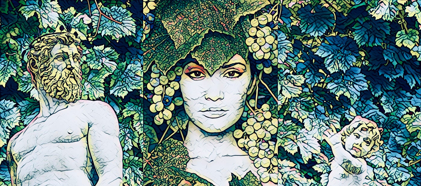 Poseidon And Thetis. Love or glory, how did he choose? by Susannah