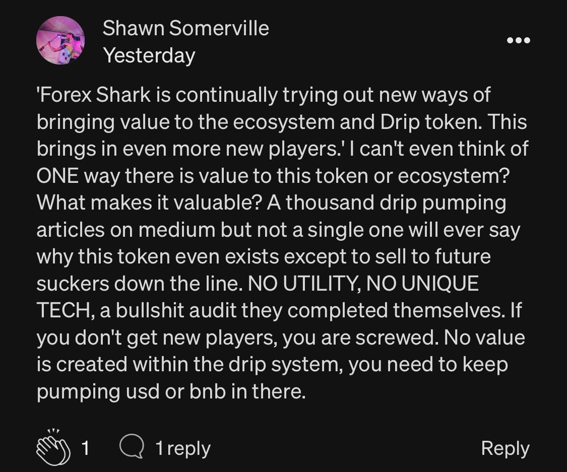 Drip Network The Crypto Scam for Idiots by Liam M Controversial