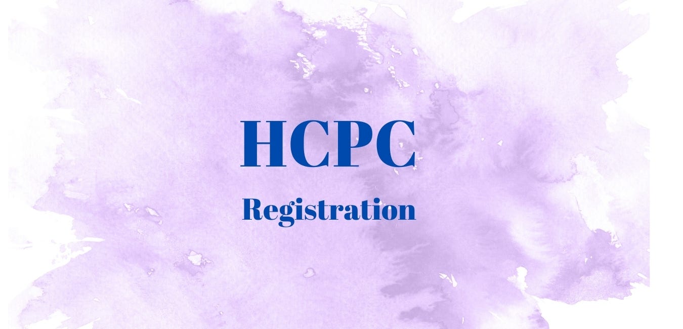 Health and Care Professions Council (HCPC) registration as a Dietitian