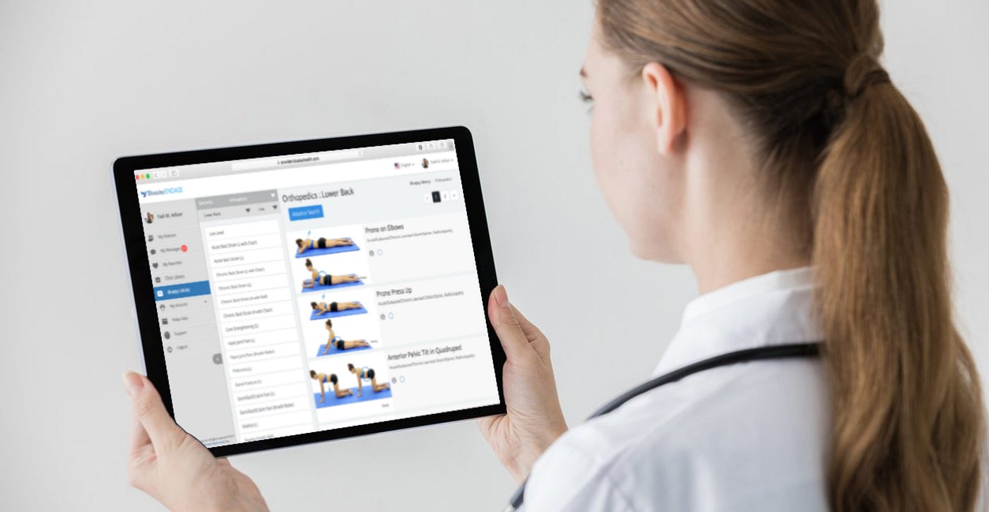 Not just Telehealth, it’s Telerehab at its best by BlueJay Mobile