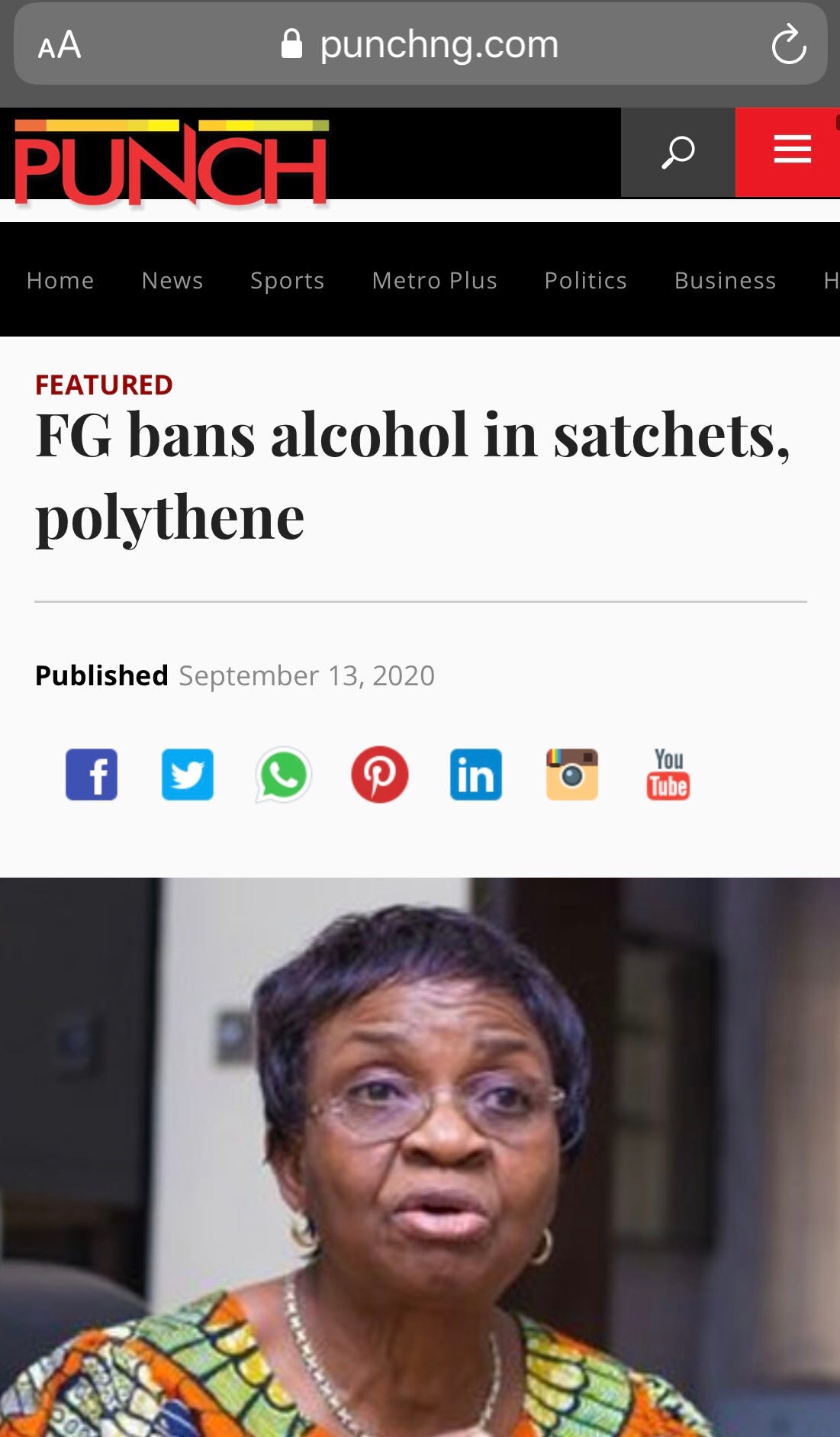 Did the Nigerian Government Ban Sachet alcohol? by Michelle agoh Medium