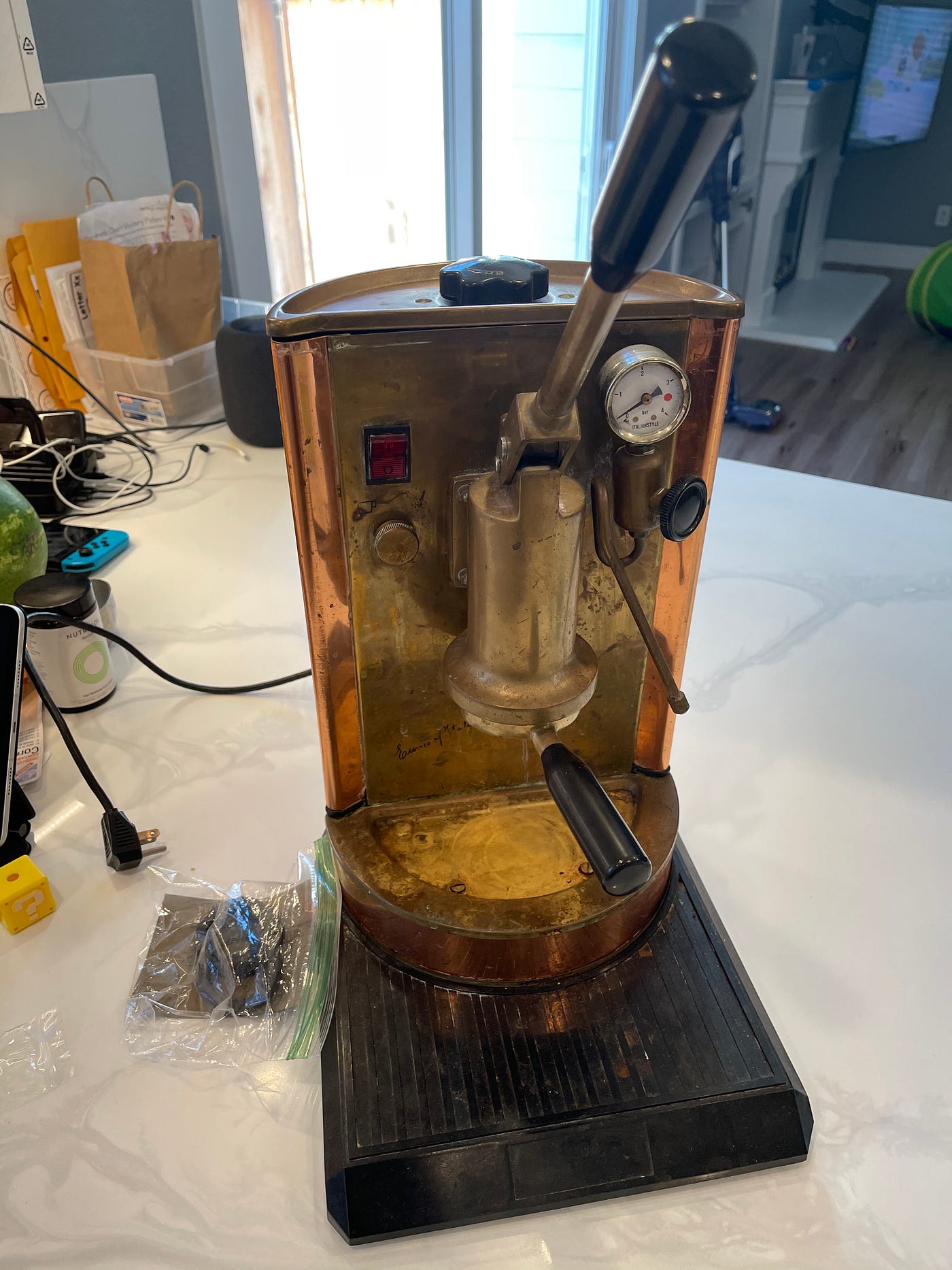 Refurbishing an Enrico of Italy Espresso Machine by Robert McKeon
