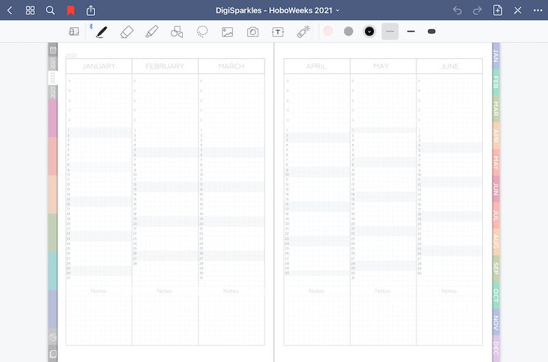 Free Planner Templates For Goodnotes PRINTABLE TEMPLATES