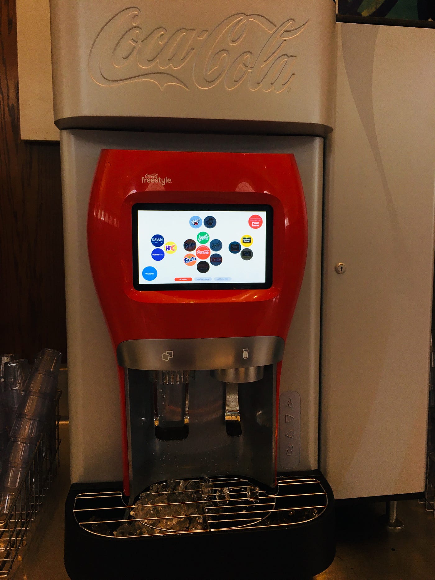 On the User Interface of the CocaCola Freestyle by Stella Li Medium