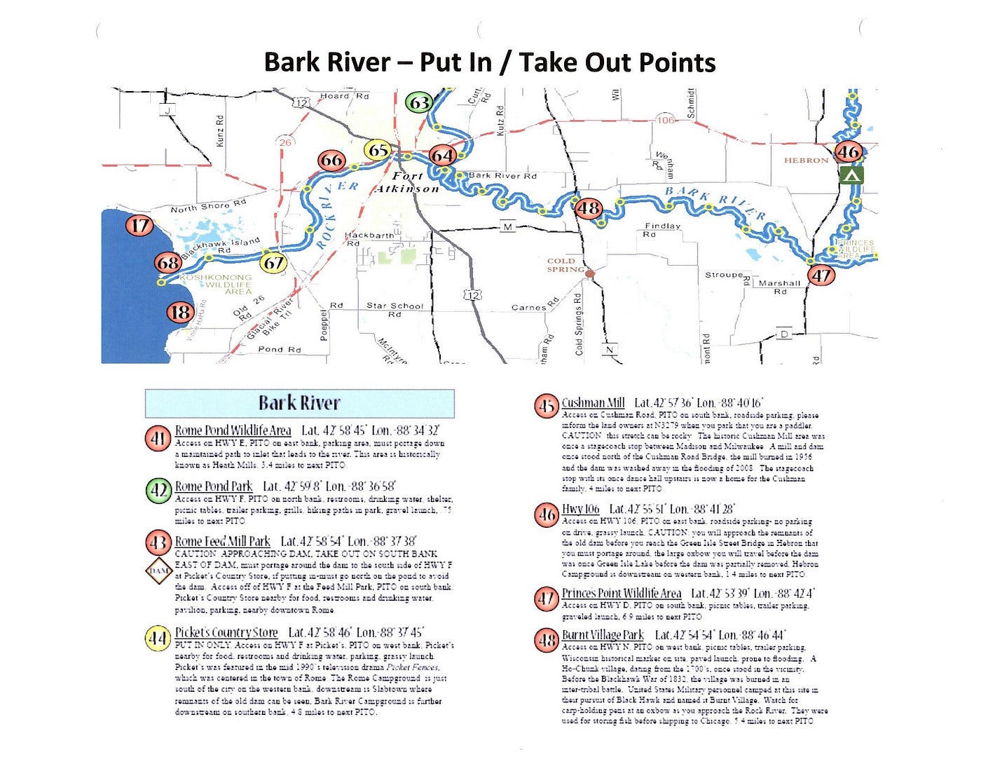Wisconsin Kayaking — 2015. In the Lower Rock River Valley by Bud