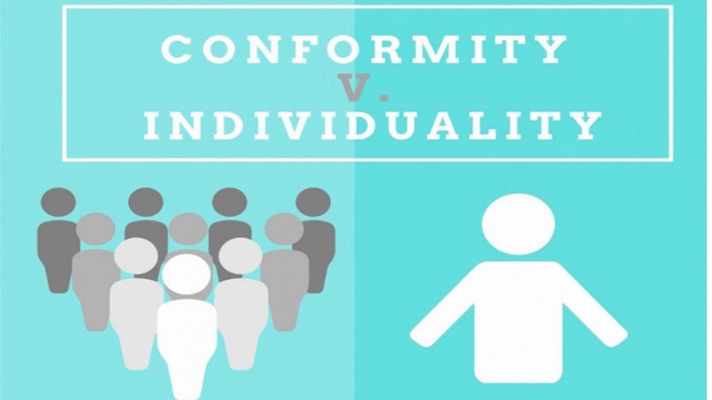 Conformity Vs Individuality. What is Conformity ? by Benjaminacquaah