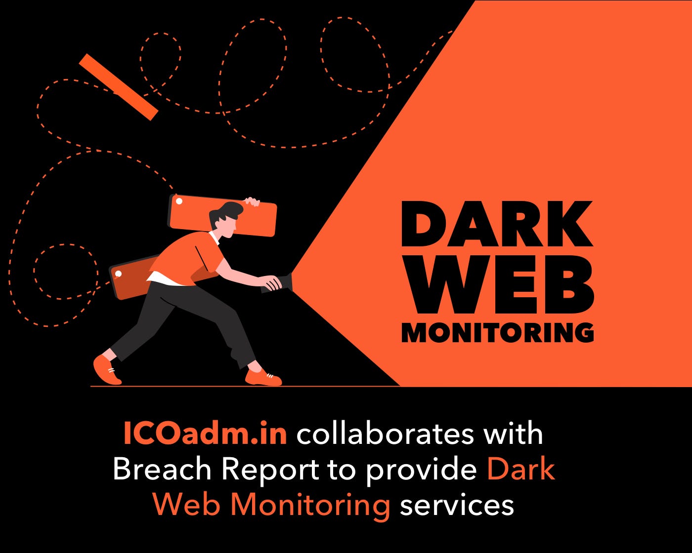 ICOadm.in collaborates with Breach Report to provide Dark 