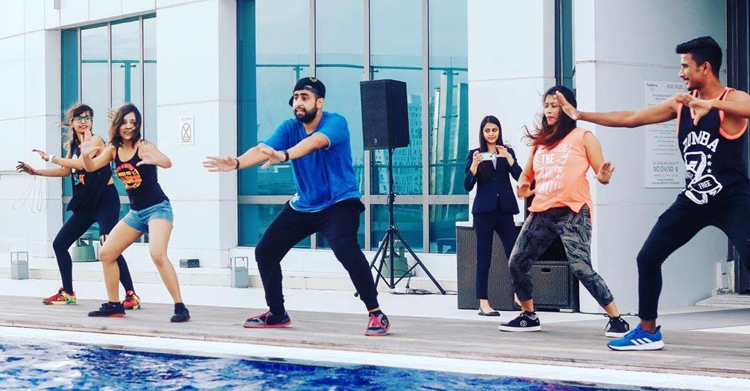 Move like it's your dream. Shakti Gambhir is a wellknown Zumba… by