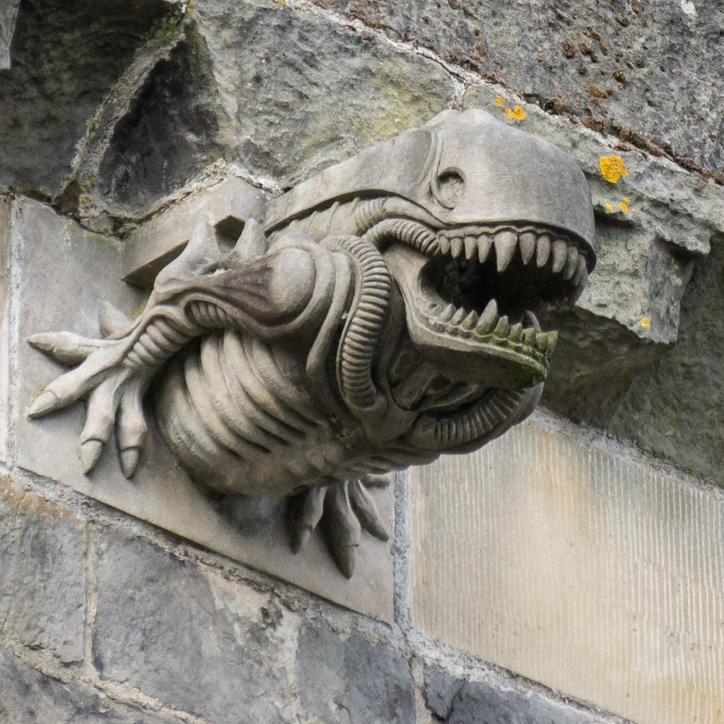 Legend of the Gargoyle. Why do gargoyles look the way they do… by