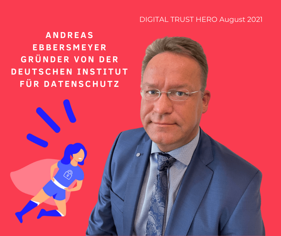 Interview Deutsches Institut für Datenschutz, unser Digital Trust Hero