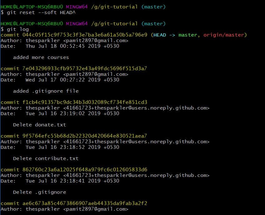 What is git commit, push, pull, log, aliases, fetch, config & clone
