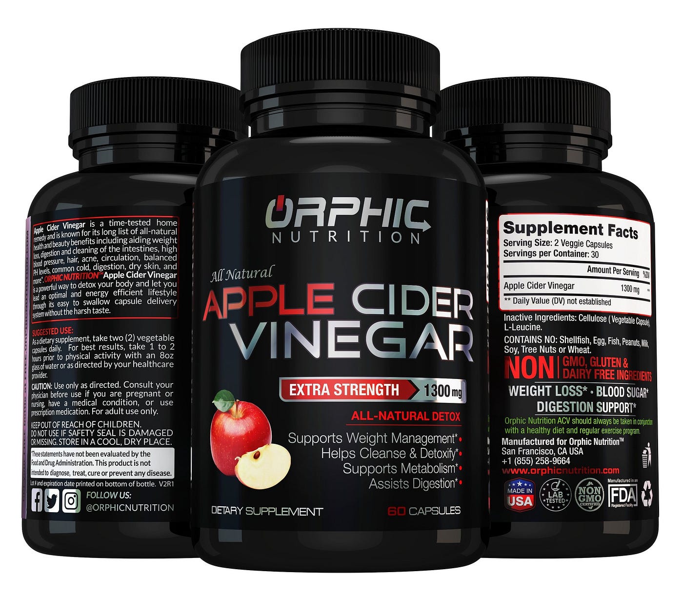 What Are The Benefits of Apple Cider Vinegar Capsules? by Orphic