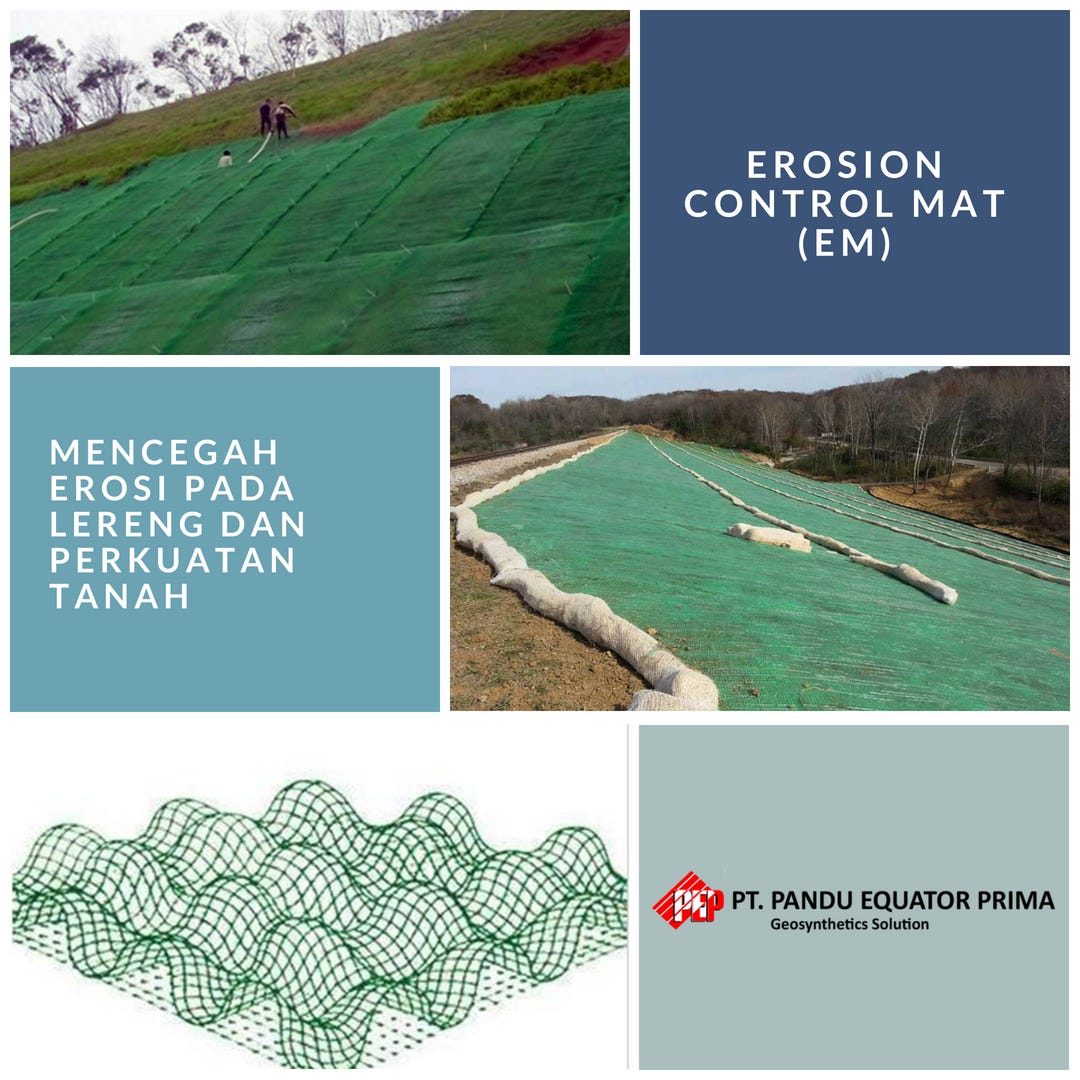 Erosion Control Mat Geomat Pandu Equator by Pandu Equator Prima