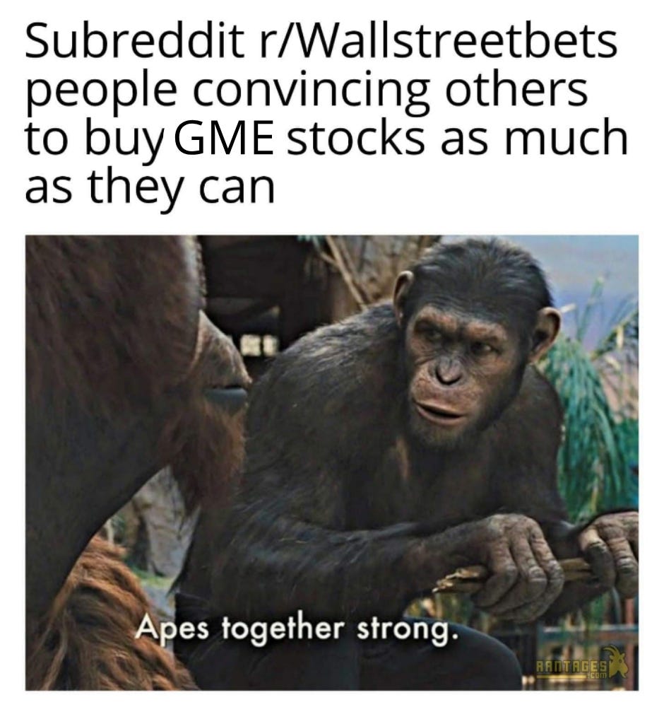 Gme Stock Memes / 23 Gamestop Memes You Can Take To The Moon Funny Gallery