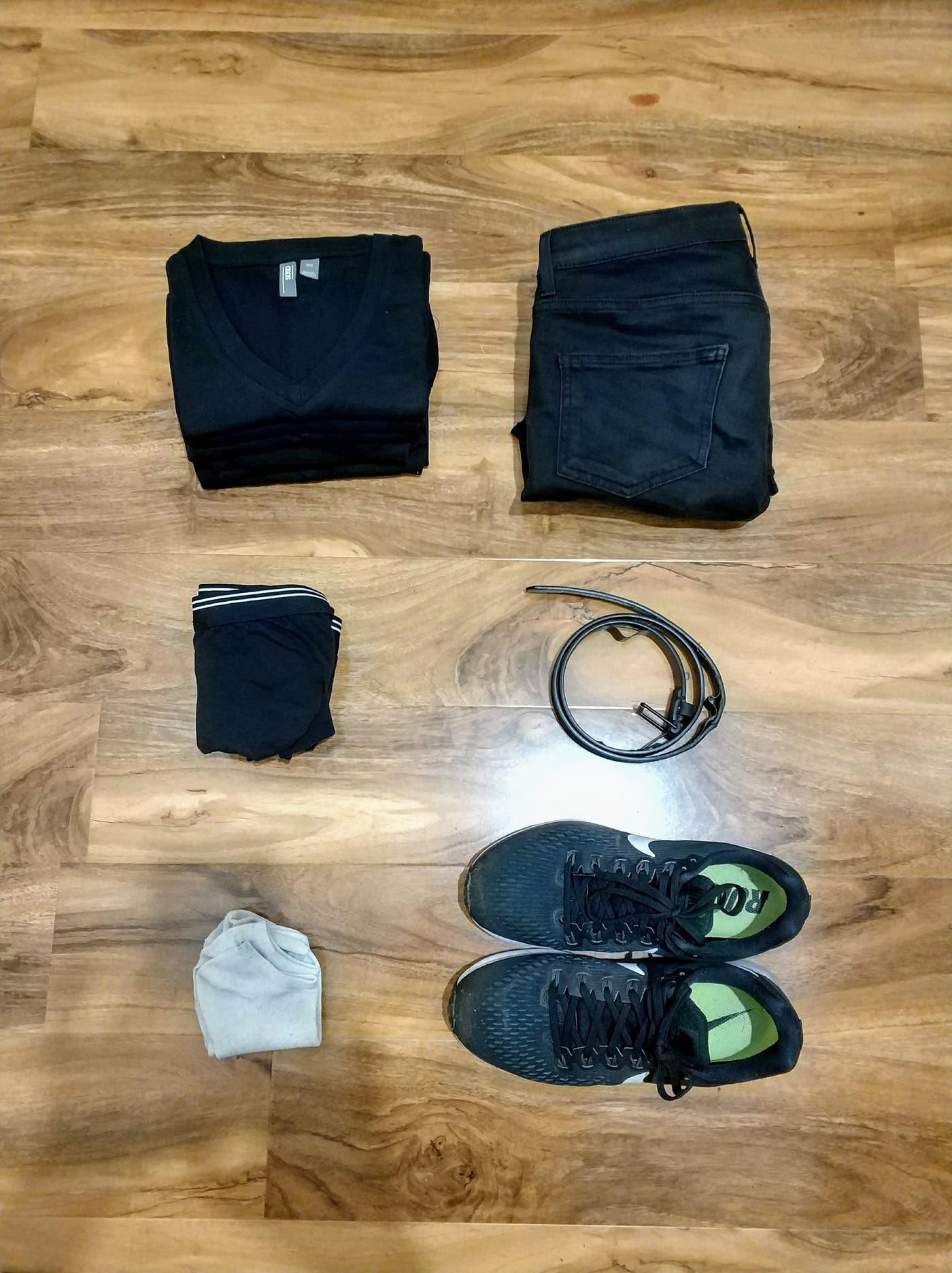 This is everything I own — fits into one backpack by