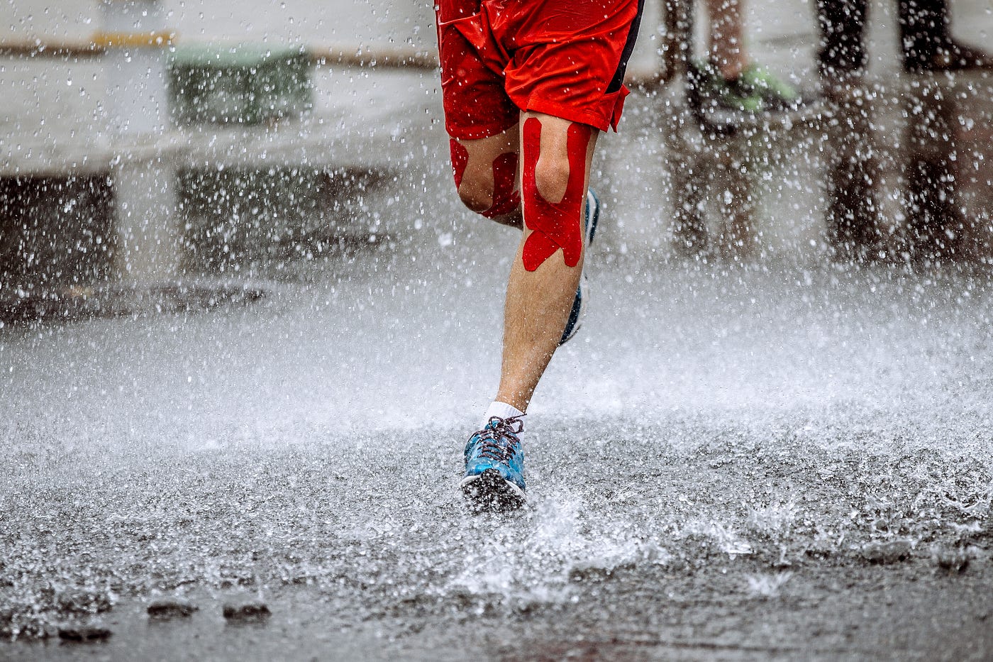 The Power of Running in the Rain. Getting out in inclement weather is… by Maxime Godfroid