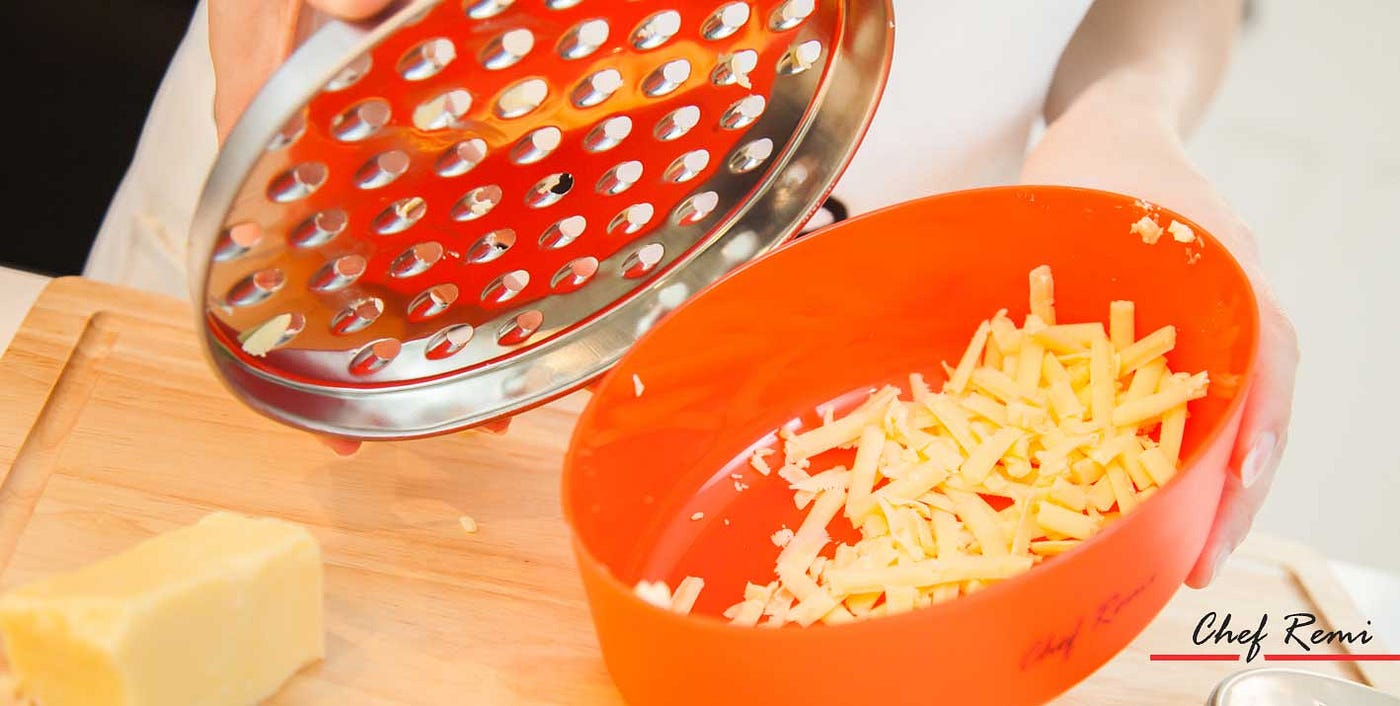 How To Use A Cheese Grater Without Shaving Your Knuckles by Chef Remi