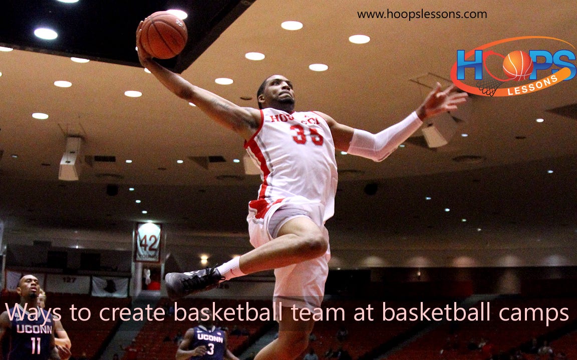 Ways to create basketball team at basketball camps by Personal