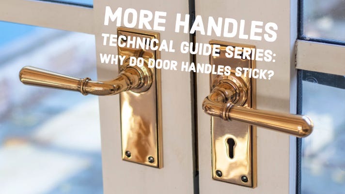 Why Are My Door Handles Stiff?. More Handles shows you how to fix… by