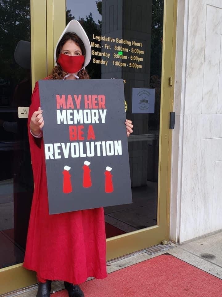 How to Organize a Red Cloak Protest by Vigil for Democracy Medium