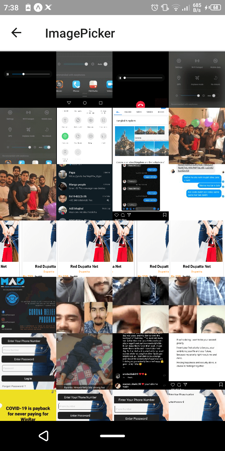 Multiple Image Picker in React Native by Hassan Sheikh