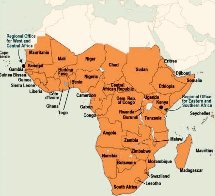 Sahara Map Africa Mapcarta