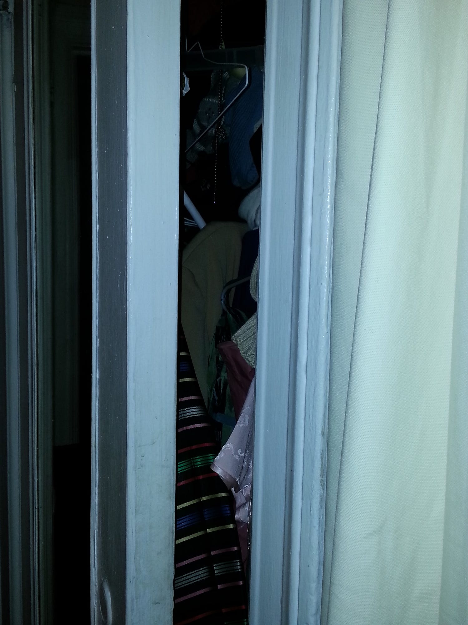 The Door Won’t Shut. This morning, I wanted to clear out… by Lisa