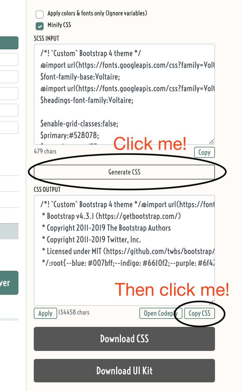 Creating and Installing a Custom Bootstrap Theme With