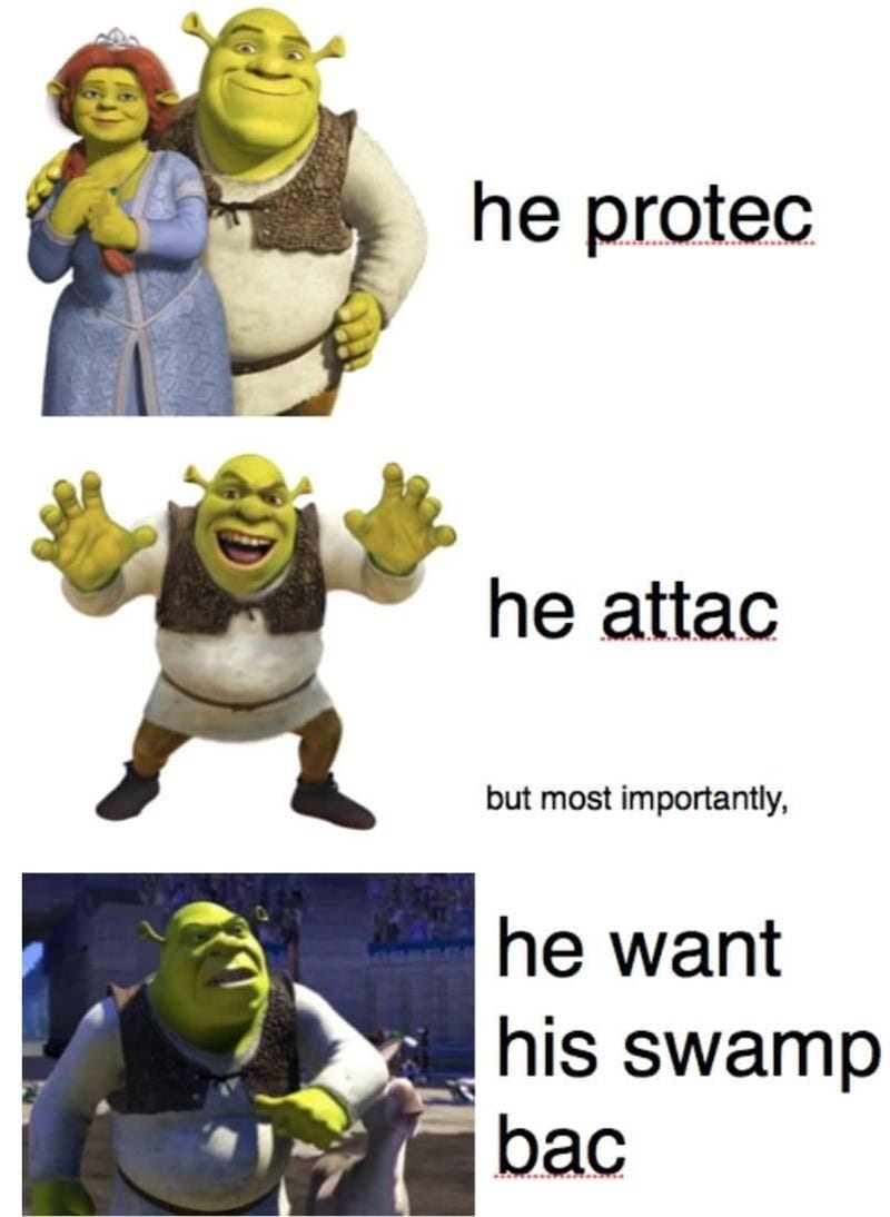 Get Shrekt 25 Hilarious Shrek Memes Only True Fans Will Understand